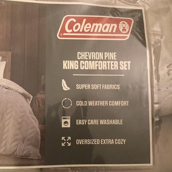 Coleman king size comforter set - Picture 3 of 6
